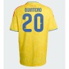 Colombia Juan Fernando Quintero #20 Hjemmedrakt VM 2026 Kortermet